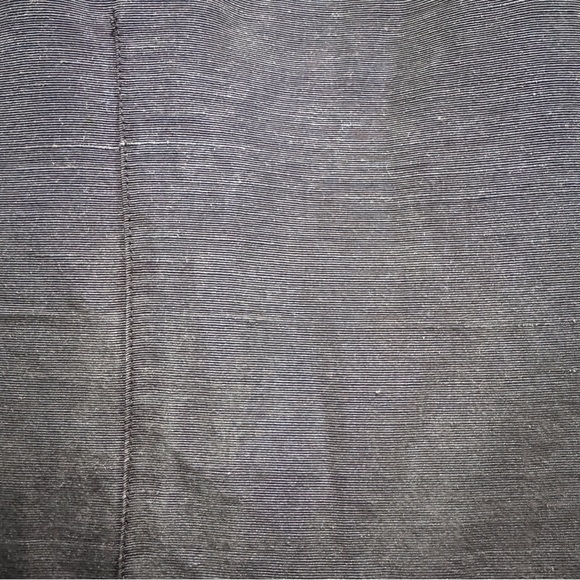 NWT Silk Linen Blend Lightweight Sleeveless Midi Maxi Dress Size L Black - Picture 4 of 9